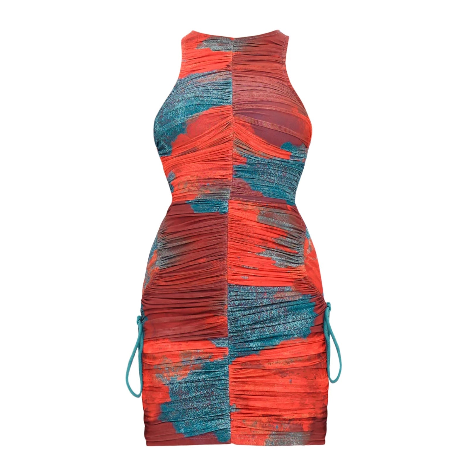 Andrea Iyamah Kasi Mesh Mini Dress