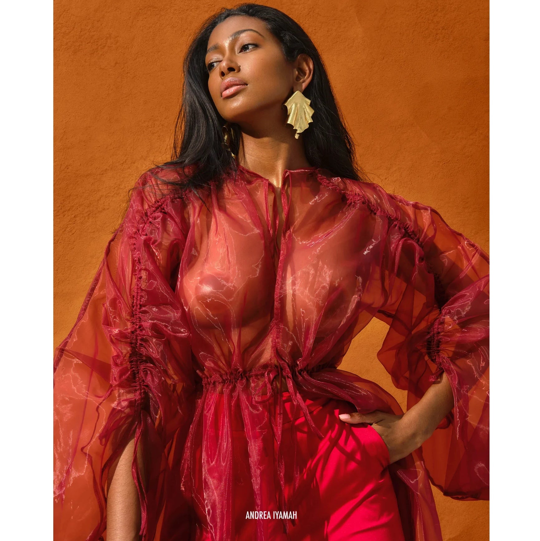 ANDREA IYAMAH DEKO COVER UP
