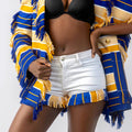 Boyedoe Odeefuo White Denim Shorts
