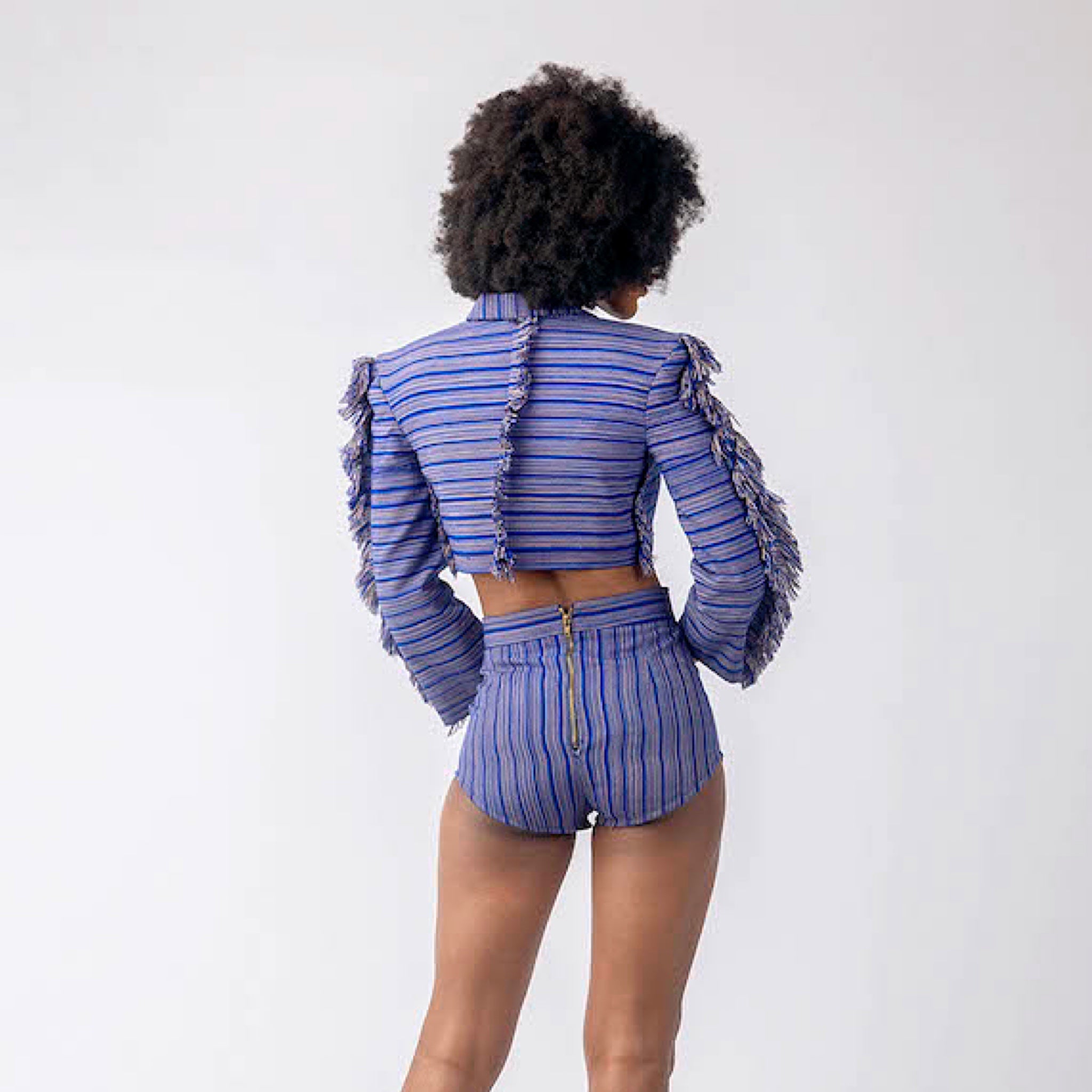 Boyedoe Busumuru Cropped Jacket & Shorts