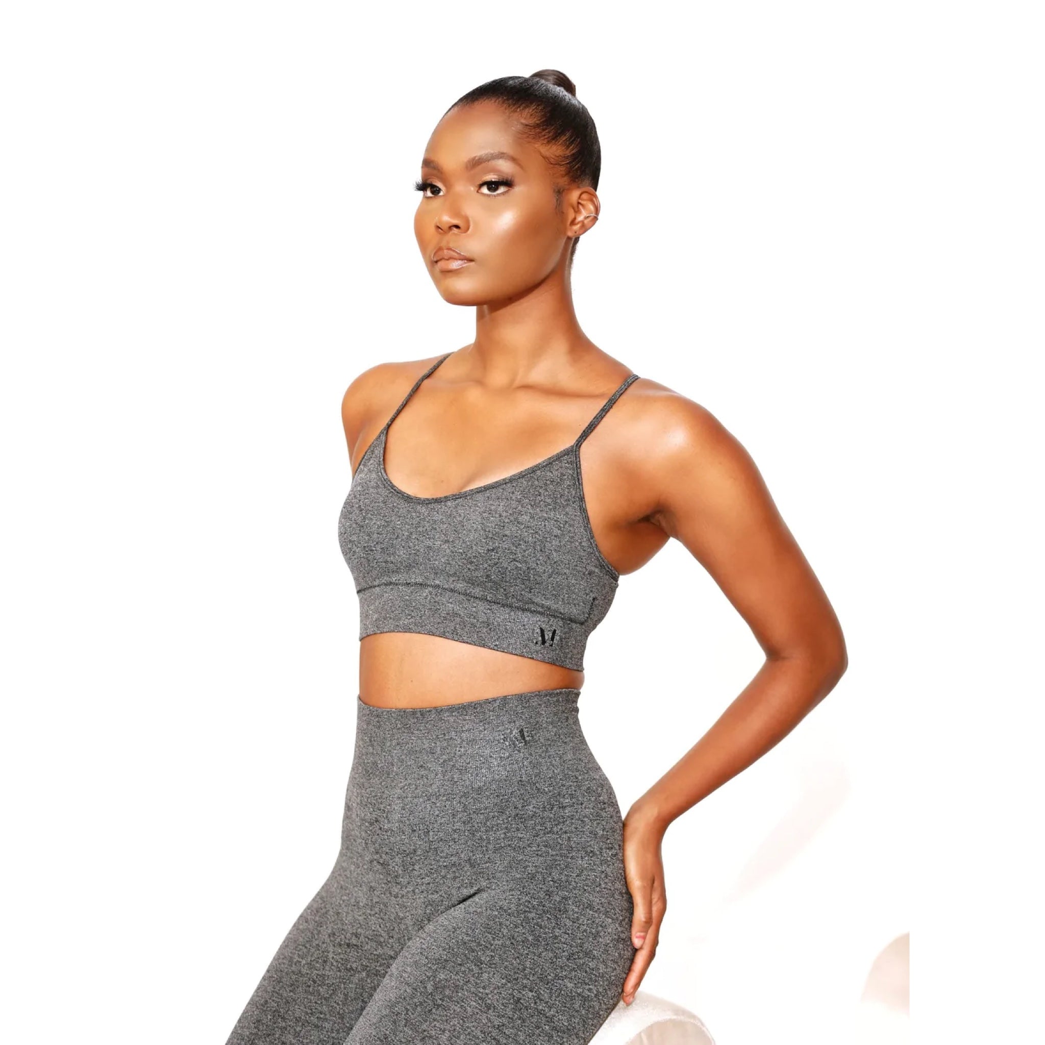 Moldme Amare Dark Grey Bra Top