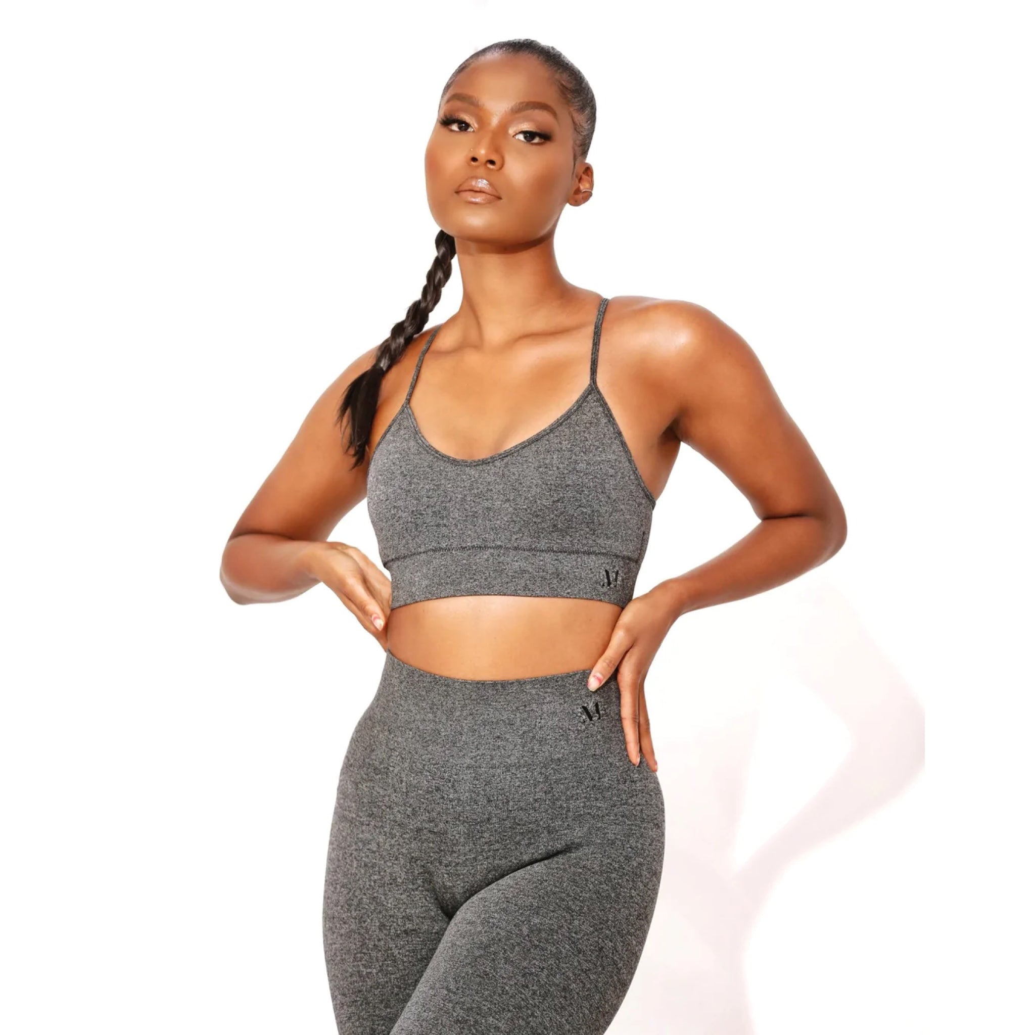 Moldme Amare Dark Grey Bra Top