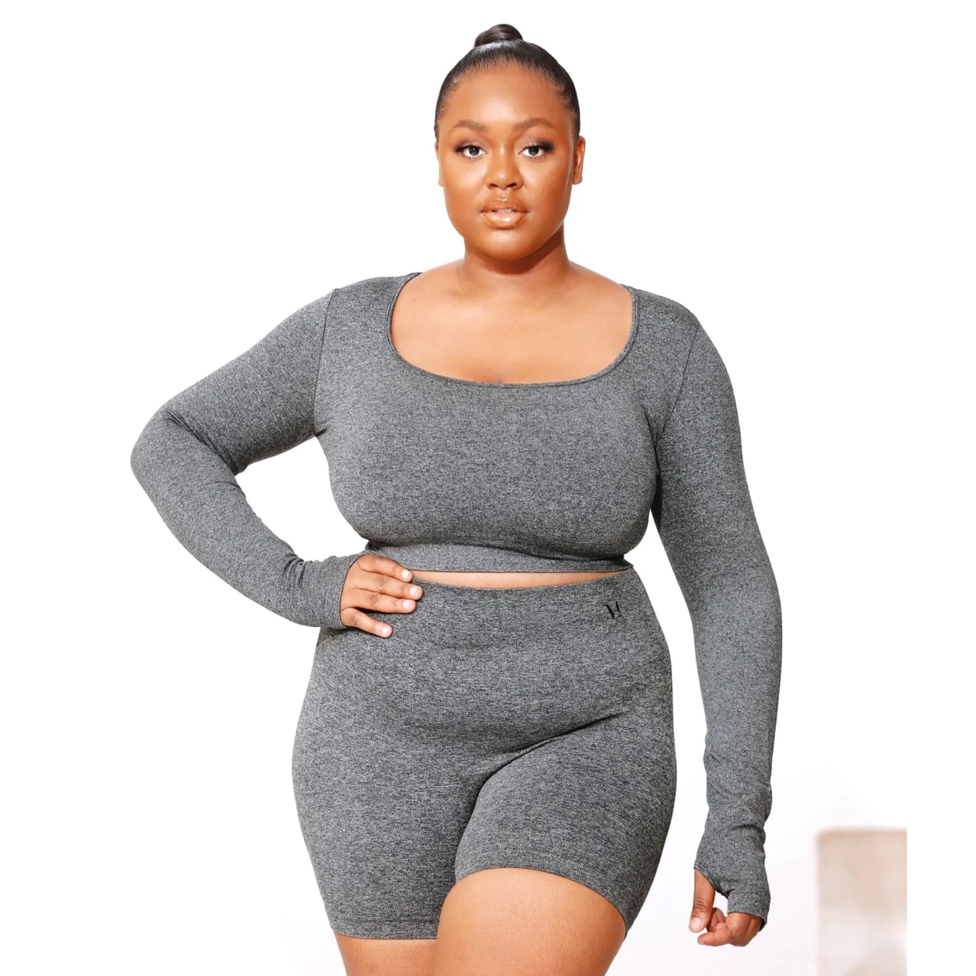 Moldme Amare Dark Grey Shorts